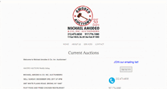 Desktop Screenshot of amodeoauctions.com